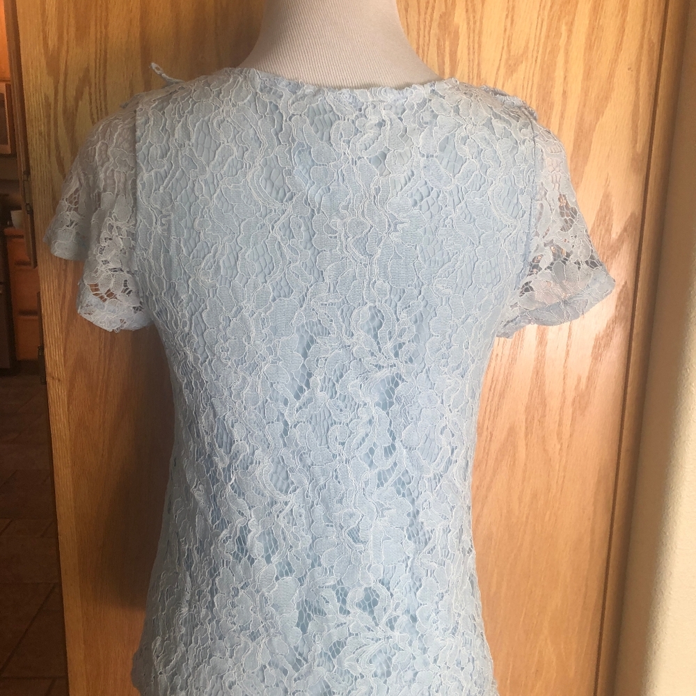 Lace Ruffle Top NWT - Picture 2 of 2